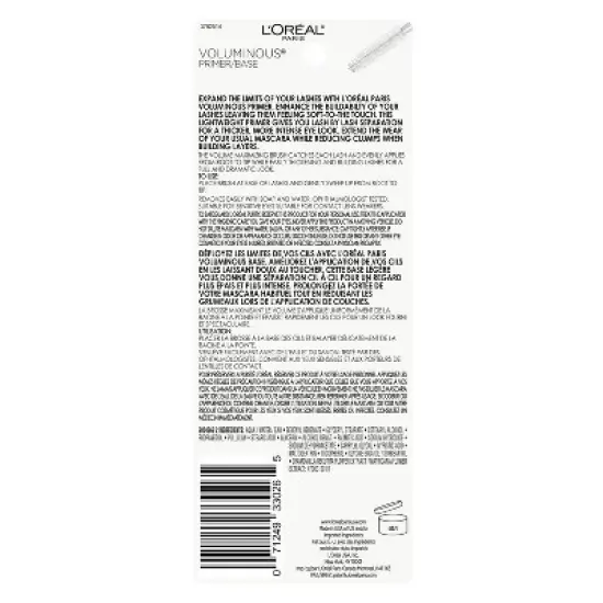 L'Oreal Paris Voluminous Conditioning Mascara Primer - 0.24 fl oz image {9}