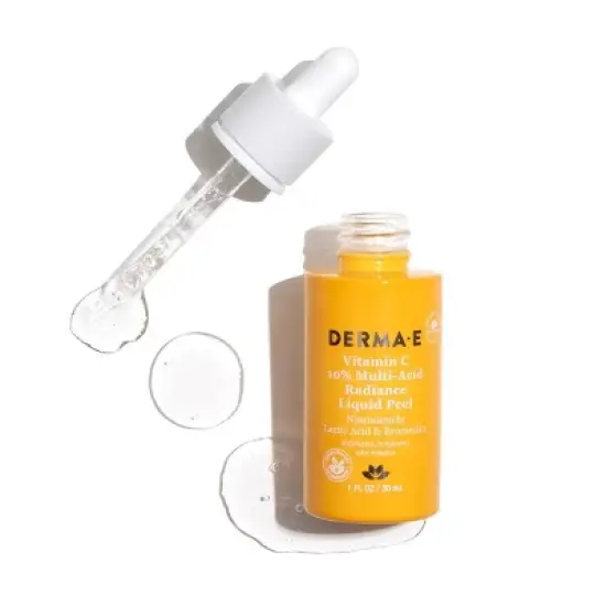 derma e Vitamin C Liquid Face Peel - 1 fl oz image {5}