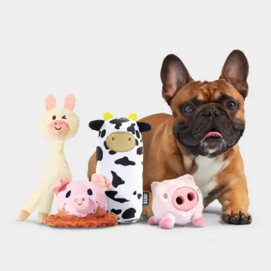 BARK Super Chewer Pig Dog Toy - Hambone image {8}