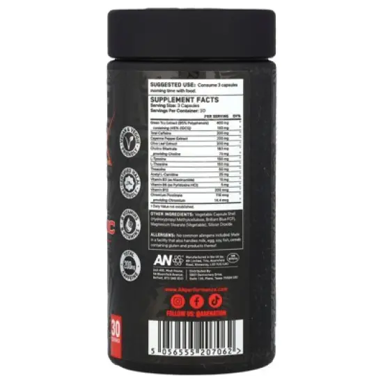 ABE Shred-X, Extreme Thermogenic, 90 Veggie Capsules image {1}