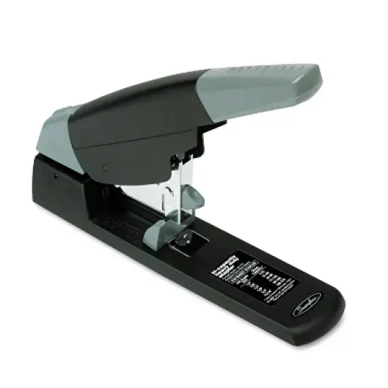 Swingline High-Capacity Heavy-Duty Stapler 210-Sheet Capacity Black/Gray 90002 image {5}