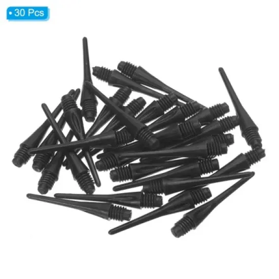Unique Bargains 2BA Thread Plastic Soft Dart Tip Replacement Accessories 30 Pcs image {2}