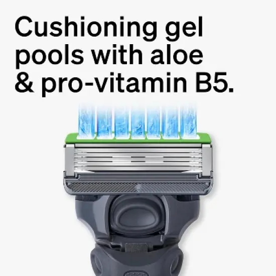 5 Sensitive Razor with 1 Cartridge image {3}