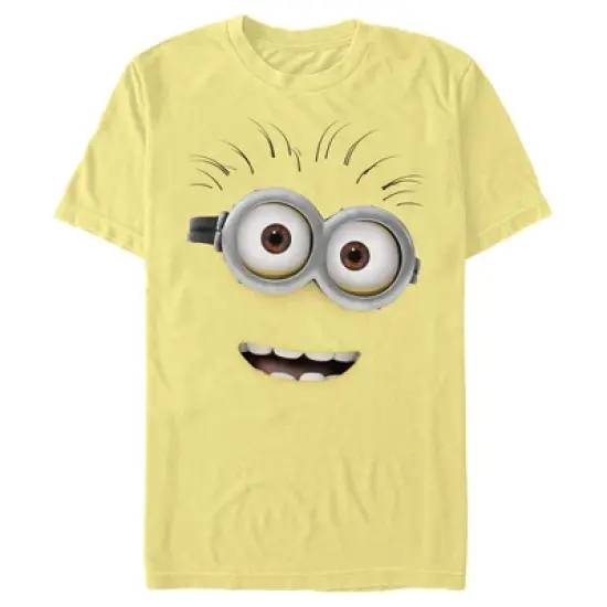 Men's Despicable Me Minions Phil Big Face Open Mouth T-Shirt image {2}