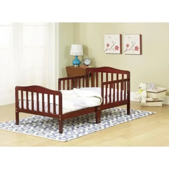 Orbelle Contemporary Solid Wood Toddler Bed image {5}