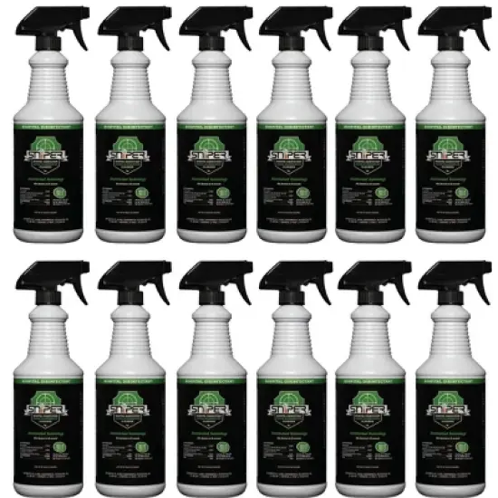 SNiPER Hospital Disinfectant, Odor Eliminator & All-Purpose Cleaner, 32 Fluid Ounce Spray image {7}