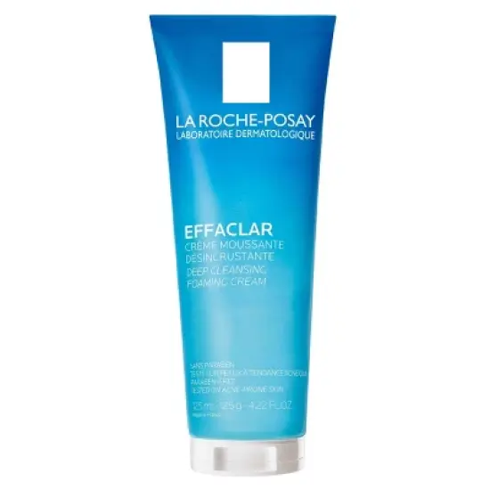 La Roche Posay Effaclar Deep Cleansing Foaming Cream Face Cleanser - Unscented - 4.2oz image {6}