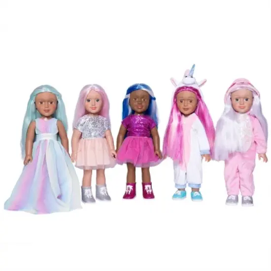 I'M A WOW Olivia the Ballerina 14" Fashion Doll with Color-Changing Hair image {8}