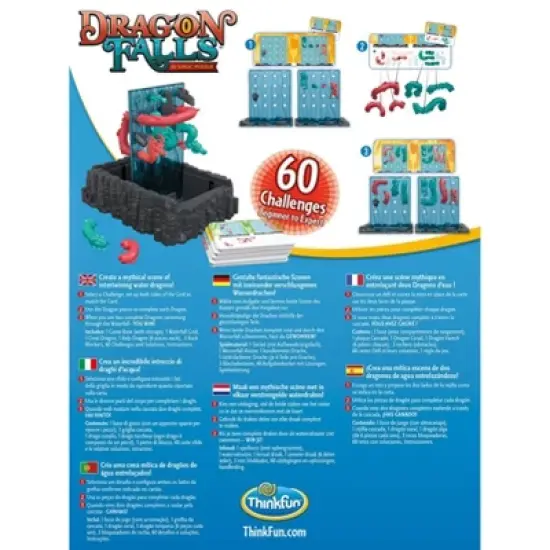 Ravensburger ThinkFun Dragon Falls Logic Board Game: Educational Creative Thinking for Solo or Group Play image {9}