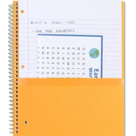 Five Star 1 Subject 100pg Wide Ruled Spiral Notebook (Colors May Vary): Perforated, Bleed-Resistant, 3 Hole Punched image {2}