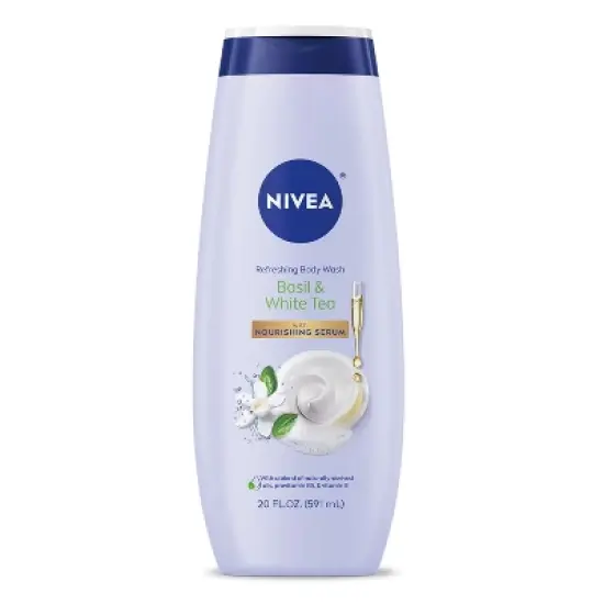 Nivea Basil and White Tea Refreshing Body Wash for Dry Skin - 20 fl oz image {14}