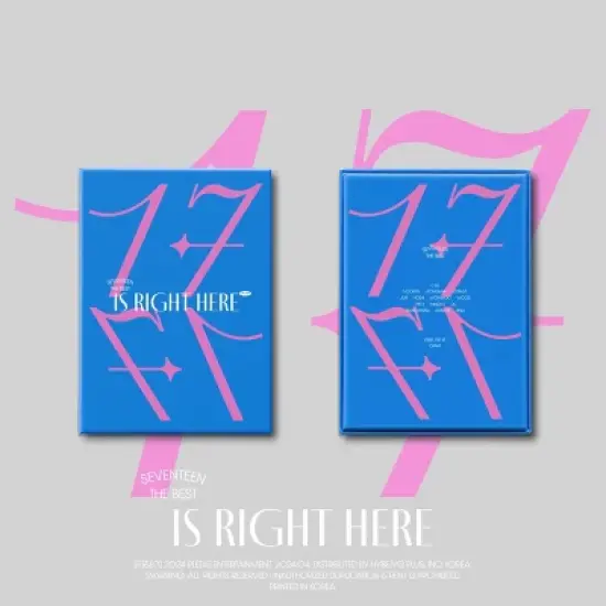 SEVENTEEN &ndash; SEVENTEEN BEST OF &rsquo;17 IS RIGHT HERE&rsquo; (Dear Version) (CD) image {2}