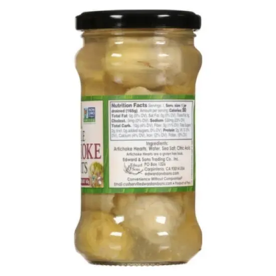 Native Forest Whole Artichoke Hearts - Case of 6/9.9 oz image {3}