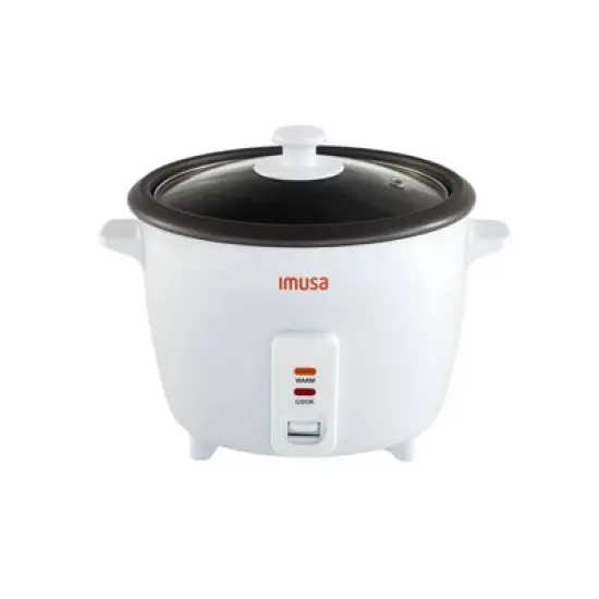 IMUSA 5 Cup Rice Cooker White image {1}