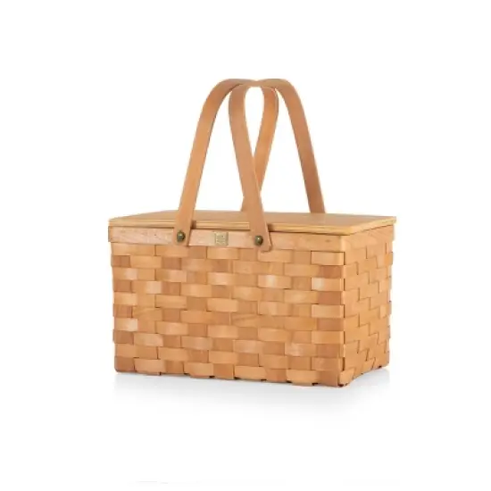 Picnic Time Poppy Personal Picnic Basket Beige image {8}
