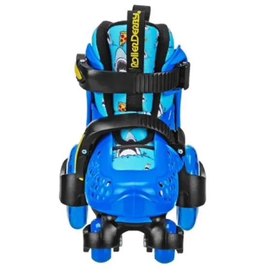 Roller Derby Fun Roll Boys' Jr Adjustable Roller Skate Pizza Shark image {4}