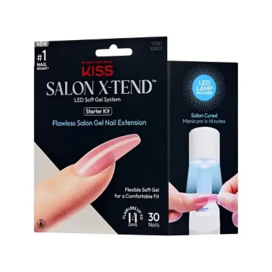 KISS Salon X-tend LED Soft Gel System - Tone - 35 ct image {6}