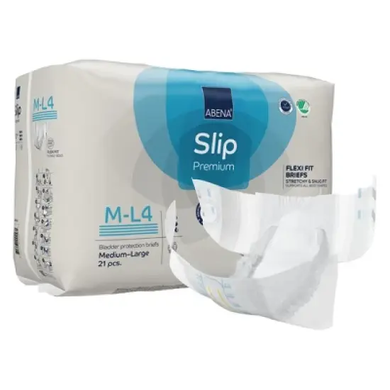 Abena Slip Flexi Fit Adult Incontinence Brief M Heavy Absorbency Breathable, 1000021166, 21 Ct image {6}