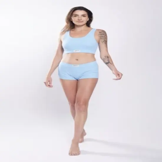 TomboyX Boy Short Underwear, Organic Cotton Rib Stretch Comfort Boxer Briefs image {5}