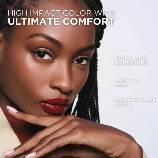 L'Oreal Paris Infallible Lacque Resistance Liquid Lipstick - 0.13 fl oz image {6}