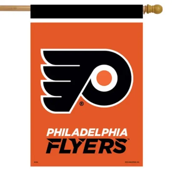 Briarwood Lane Philadelphia Flyers House Flag NHL Licensed 28" x 40" image {1}