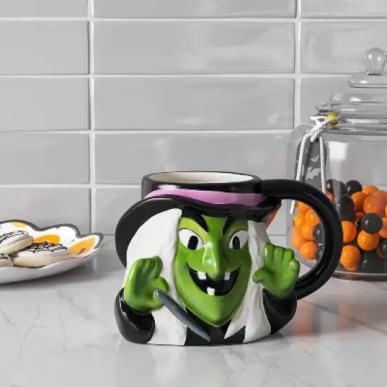 15 fl oz Earthenware Witch Mug - Hyde and EEK! Boutique&trade; image {1}