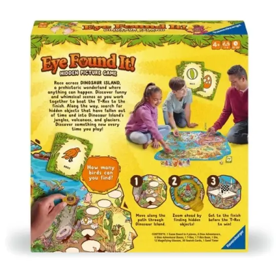 Ravensburger Eye Found It! Dinosaur Board Game: Creative Thinking, Classic Game for 1-6 Players, 15-20 Min Play image {2}