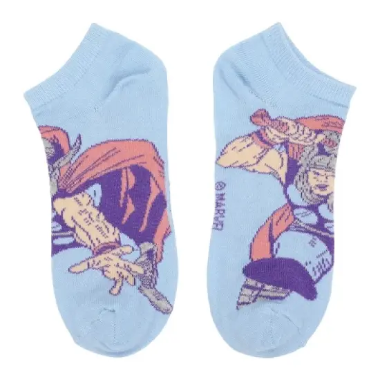 Marvel Avengers Superheroes 5-Pair Women's Ankle Socks image {4}