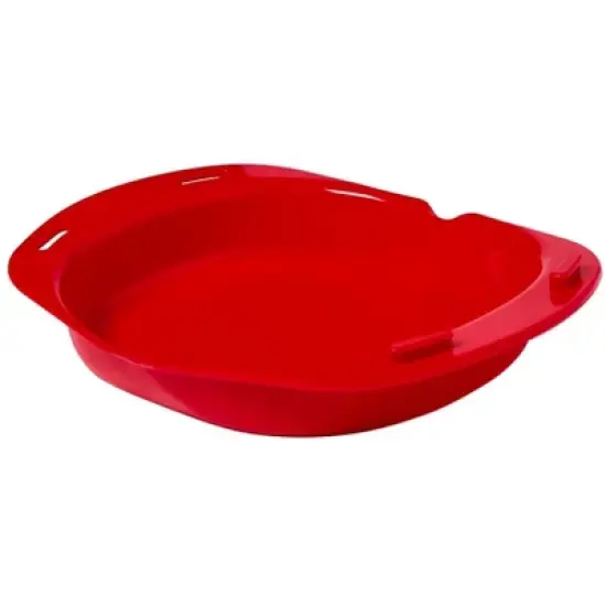 The Lakeside Collection Silicone Egg Omelet Maker Red image {6}