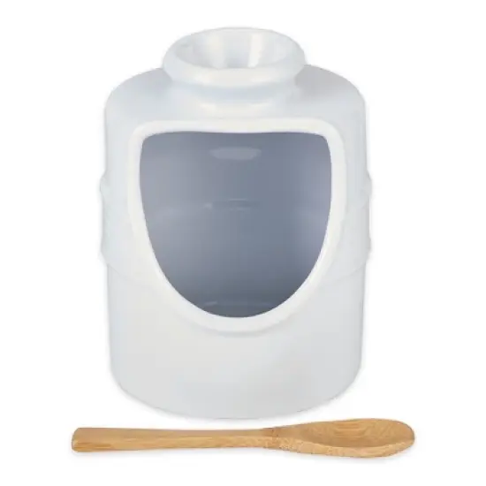 Rsvp White Stoneware Salt Pig image {8}