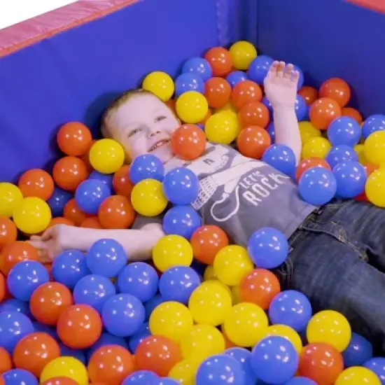 Children's Factory Ball Pit Balls, 2-3/4 Inches, Assorted Colors, Case of 500 image {1}