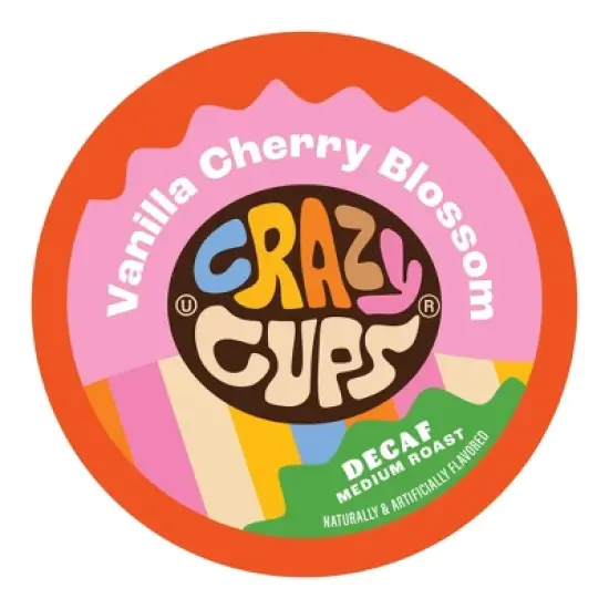 Decaf Vanilla Cherry Blossom Flavored Coffee Pods image {3}