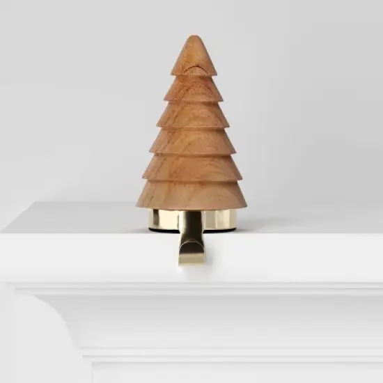 Christmas Wood Tree Stocking Holder - Wondershop&trade; image {4}