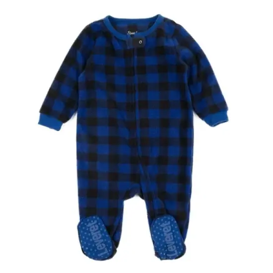 Leveret Footed Sleeper Fleece Christmas Pajamas image {5}