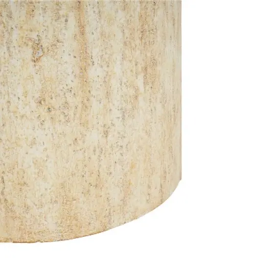 Christopher Knight Home Leora Modern 16" x 20" Ribbed Concrete Propane Tank Cover image {6}