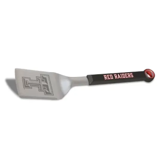 NCAA Texas Tech Red Raiders Stainless Steel BBQ Spatula with Bottle Opener image {1}