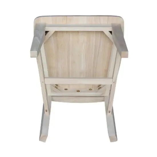 Set of 2 Tall Mission Chairs - International Concepts image {7}