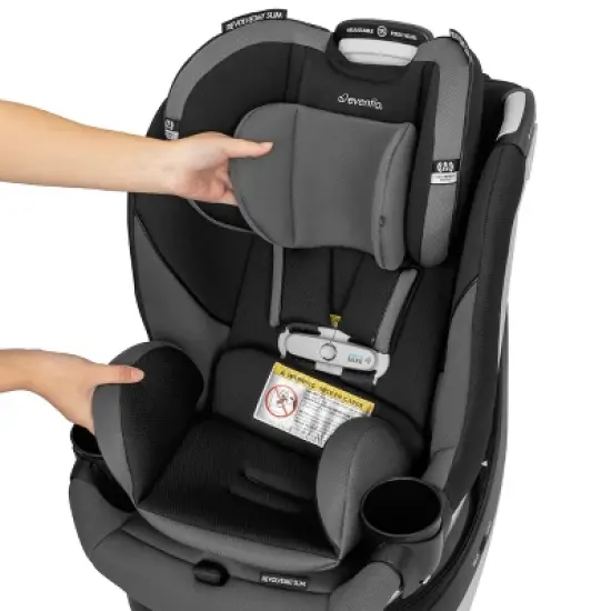 Evenflo Gold Revolve 360 Slim 2-in-1 Rotational Convertible Car Seat image {12}