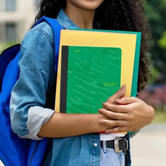 Five Star Active Comp Book Green Wide Ruled 80ct image {6}