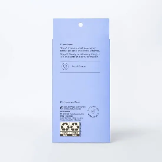 Dog and Cat Finger Toothbrushes - 3pk - Kindfull&trade; image {2}