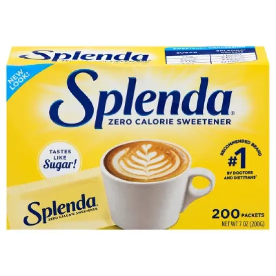 Splenda Zero Calorie Sweetener Packets - 7oz/200pk image {11}