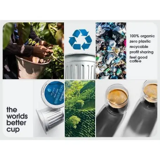 Cambio Roasters Special Dark Roast Recyclable Coffee Pods - 22ct image {4}