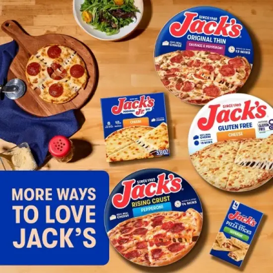 Jack's Single Serve Cheese Frozen Pizza -  5.8oz image {4}