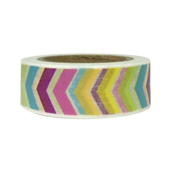 Wrapables Washi Masking Tape, Pastel and Gold Group image {32}