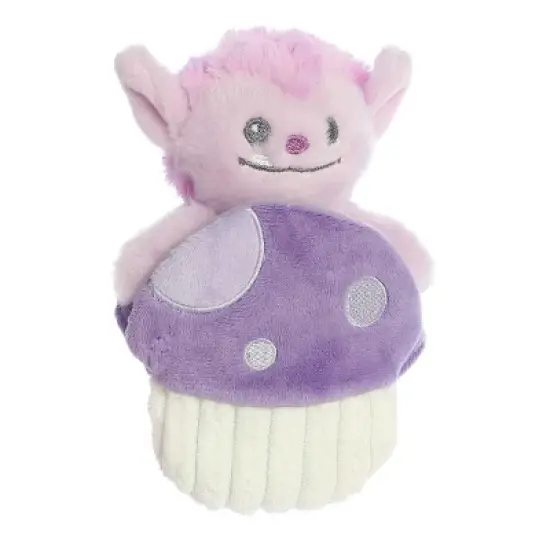 ebba Small Moh Ogre Pocket Peekers Playful Baby Stuffed Animal Purple 5.5" image {1}