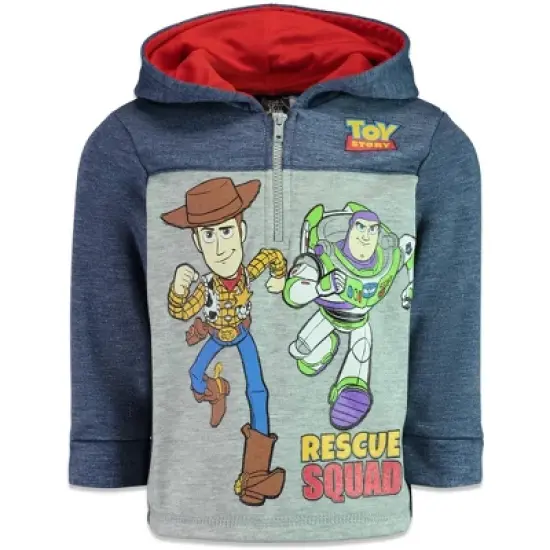 Disney Pixar Toy Story Buzz Lightyear Half Zip Hoodie Toddler image {1}