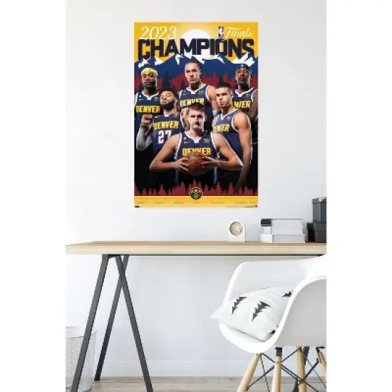 Trends International NBA Denver Nuggets - 2023 NBA Finals Champions Unframed Wall Poster Prints image {5}