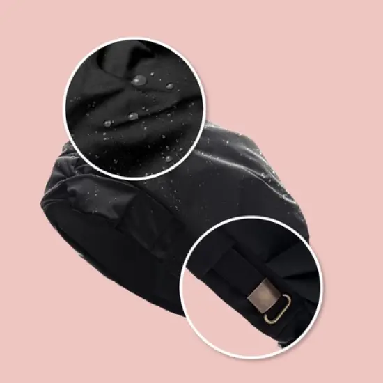 Hairbrella Classic Satin-Lined Shower Cap image {4}