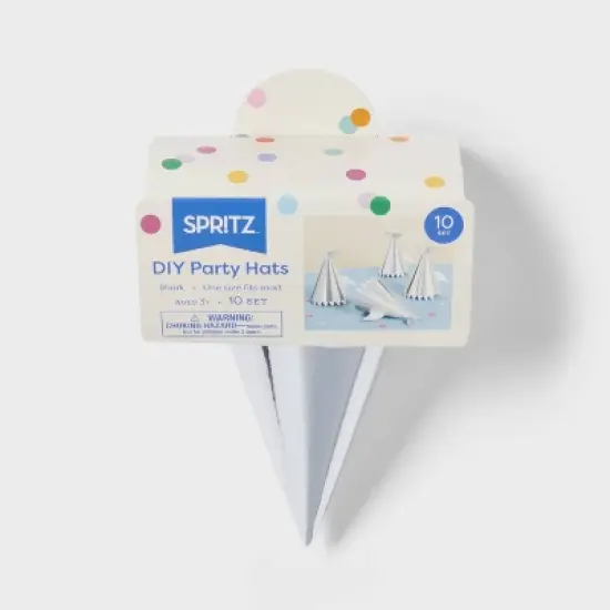 Shark Party Hats 10ct - Spritz&trade; image {2}