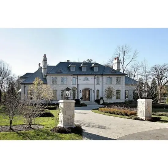 Beacon 3-Light Outdoor Post Light - Black Aluminum, Dimmable, Wet Rated, 12" x 24.75" image {1}